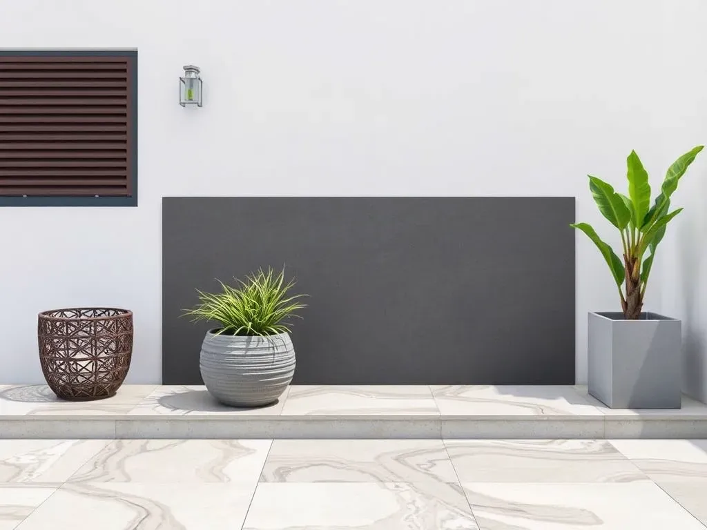 Nowoczesne płytki tarasowe