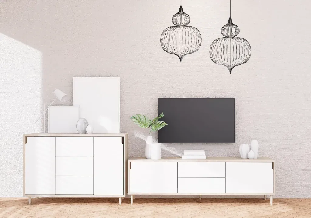 Jaką szafkę pod telewizor wybrać do małego salonu