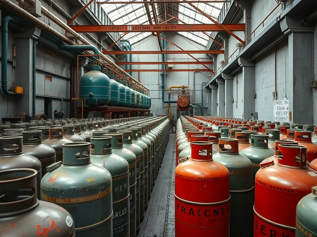 Monitoring parametrów w instalacjach gazów technicznych