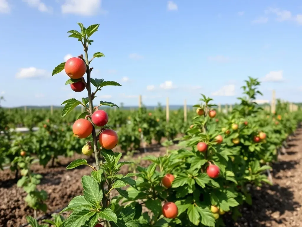 Nowoczesne formy drzewek owocowych